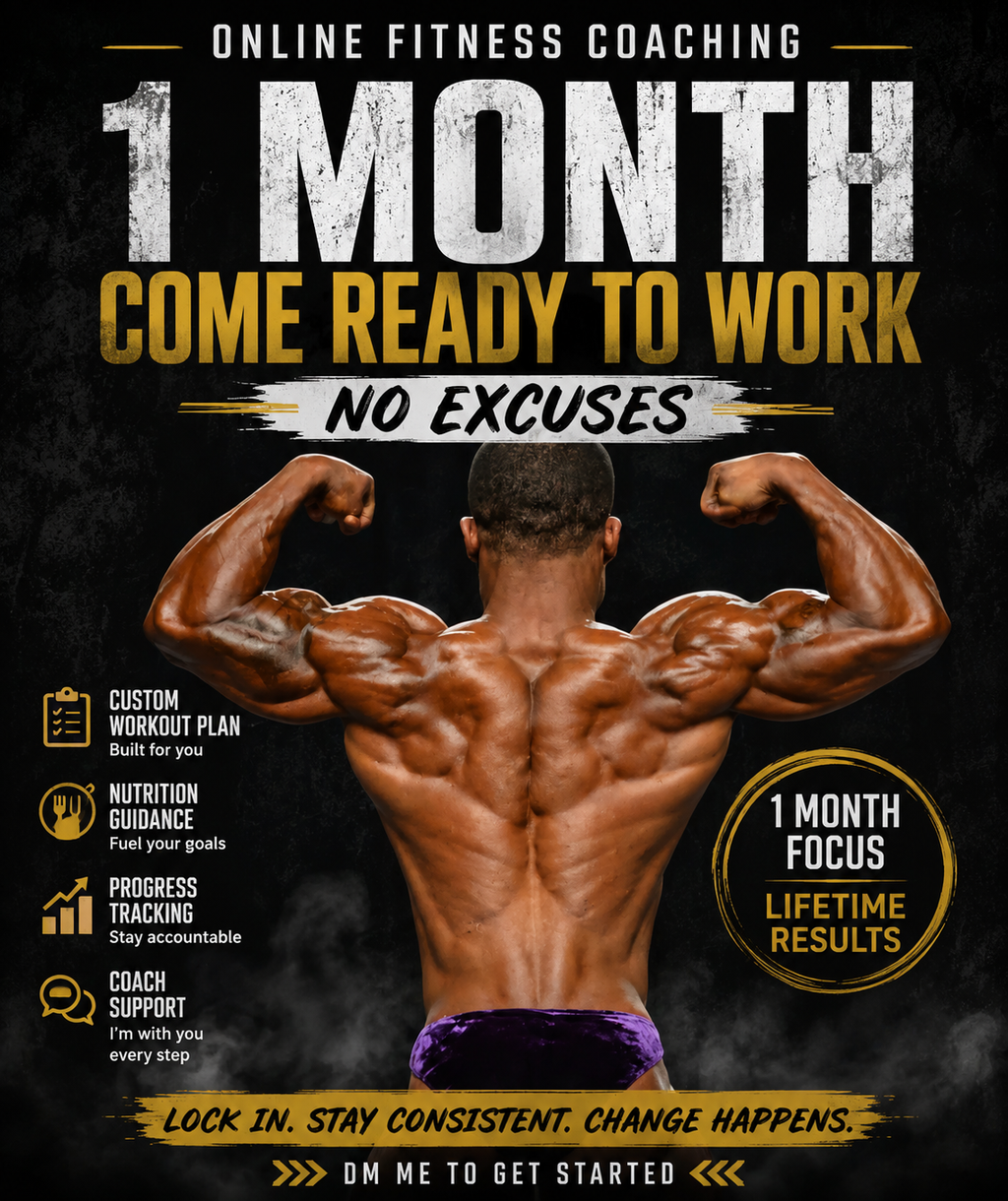 Online Fitness Coaching 1 month